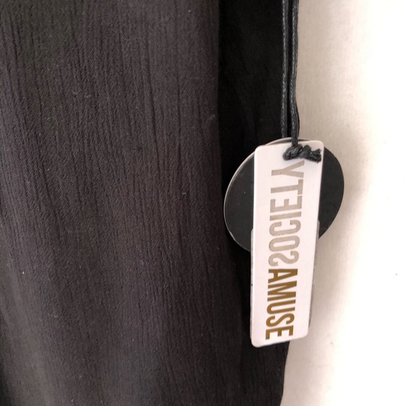 NWT Amuse Society Avery Shift Dress Back XS - Picture 6 of 8